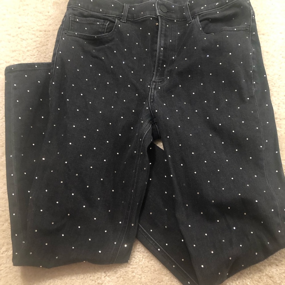 Super Cute Rhinestone Skinny Jeans!!